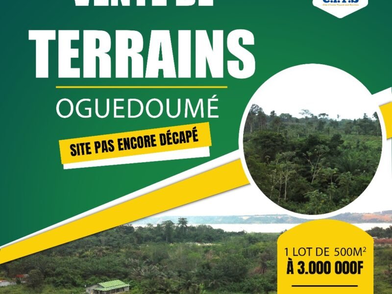 Terrain en vente