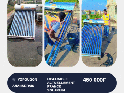 Chauffe eau solaire avec pression