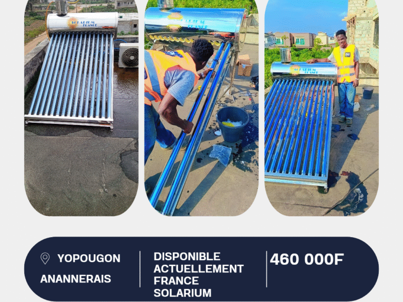 Chauffe eau solaire avec pression