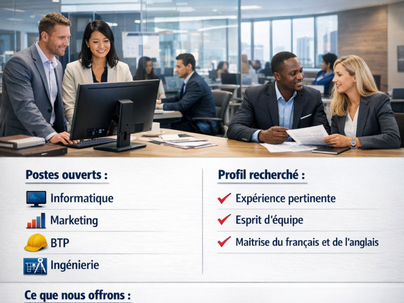 AVIS DE RECRUTEMENT – CAVIE GLOBAL CANADA 2026